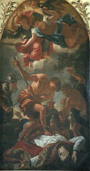 Johann Carl Loth Martyrdom of Saint Gerard Sagredo Norge oil painting art